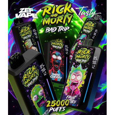 Заказать RICK AND MORTY BAD TRIP 25000 ORIGINAL (Яблоко лайм) – оптовая цена для каждого клиента Заказать RICK AND MORTY BAD TRIP 25000 ORIGINAL (Яблоко лайм) – оптовая цена для каждого клиента