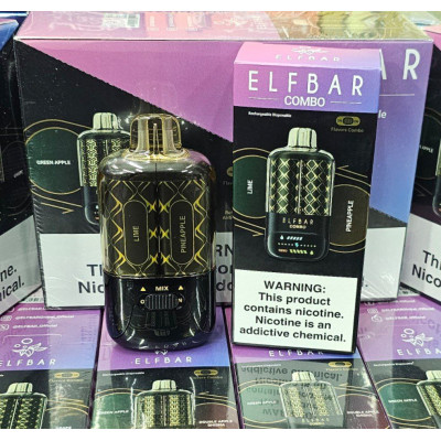 Заказать ELFBAR COMBO 25000 ORIGINAL (Green grape - Grape) – оптовая цена для каждого клиента Заказать ELFBAR COMBO 25000 ORIGINAL (Green grape - Grape) – оптовая цена для каждого клиента
