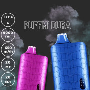 Puffmi Dura 9000 5% ORIGINAL (Виноград медовая дыня)
