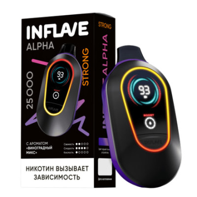 Заказать INFLAVE ALPHA STRONG 25000 original (Ананас зеленое яблоко) – оптовая цена для каждого клиента Заказать INFLAVE ALPHA STRONG 25000 original (Ананас зеленое яблоко) – оптовая цена для каждого клиента
