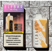 Elfbar Nic king, Booster 30000 original (Кислая клубника питайя)