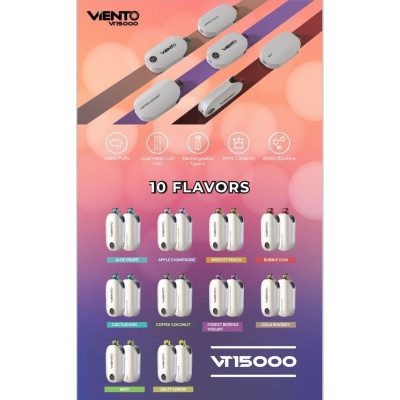 Заказать VIENTO VT 15000 ORIGINAL – оптовая цена для каждого клиента Заказать VIENTO VT 15000 ORIGINAL – оптовая цена для каждого клиента