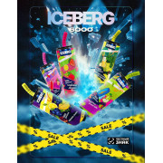 ICEBERG XXL 6000 original (Малина яблоко)